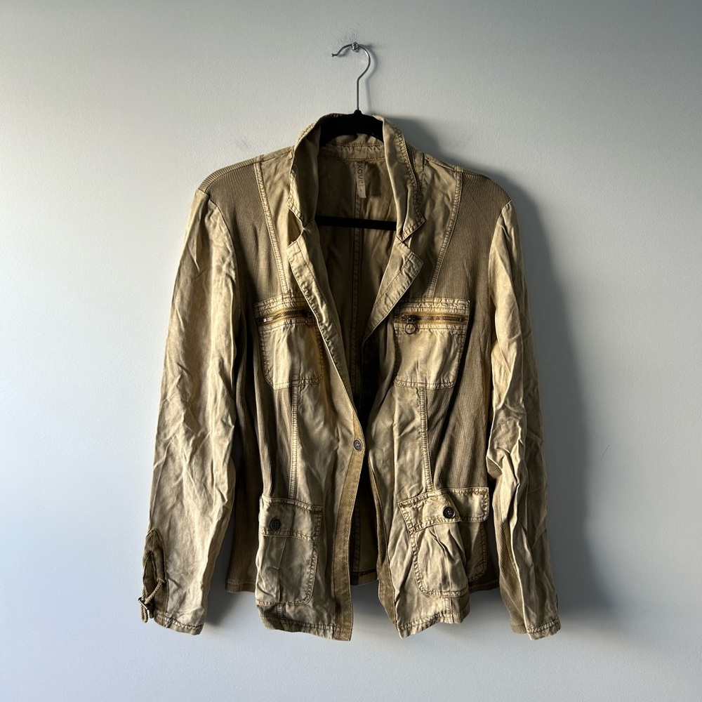 XCVI brown lightweight jacket